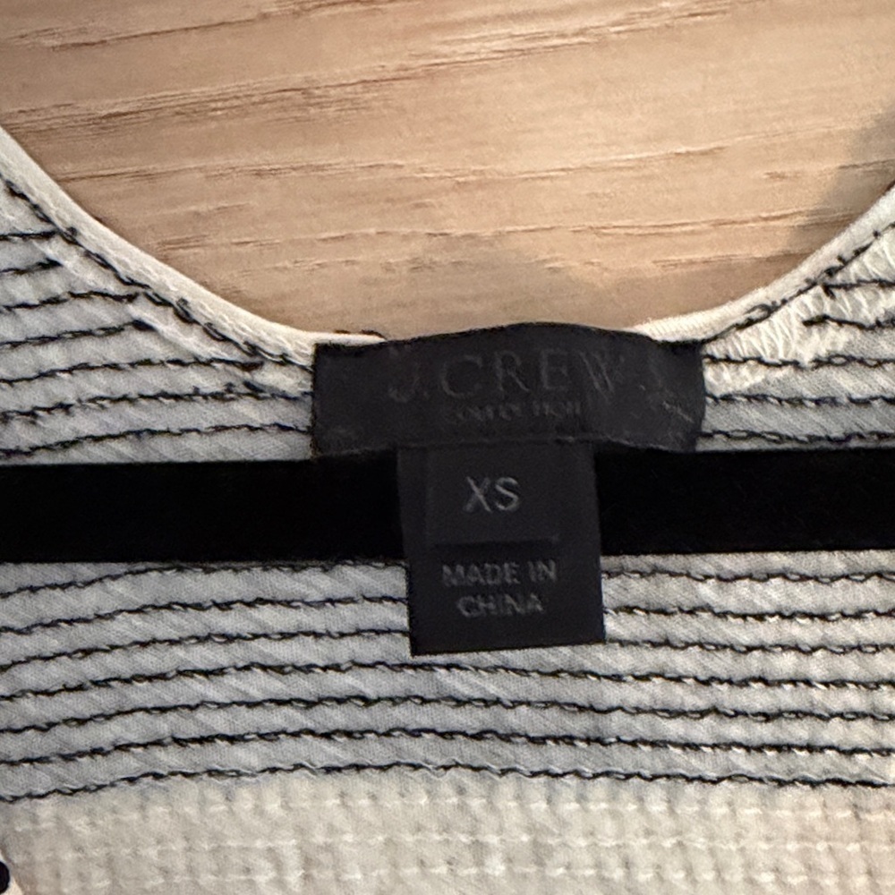 J. Crew Black and Gold Sequin Tank Top - Picture 3 of 3
